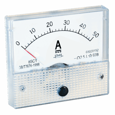 A2-V2 50A DC Αναλογικό αμπερόμετρο 0-50A DC τύπου βίδα (12.3.13) AMARAD