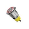 FLM16-FJ-E-RED    ΔΙΑΚΟΠΤΗΣ Φ16mm 12V με ΚΟΚΚΙΝΟ ΦΩΤΙΣΜΟ
