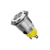 FLM16-FJ-E-WHITE   ΔΙΑΚΟΠΤΗΣ Φ16mm 12V με ΛΕΥΚΟ ΦΩΤΙΣΜΟ