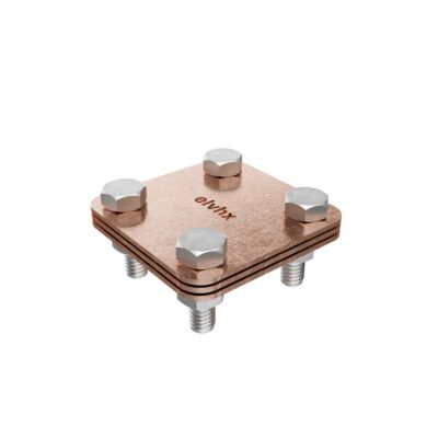 331-9 | 331-9 | ΣΥΝΔΕΤΗΡΑΣ Τ/T 60x60: 2ΤΑΙΝΙEΣ 30x4|3ΠΛΑΚΕΣ|Cu