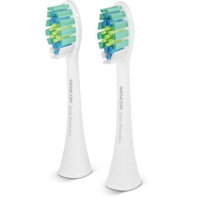 Sencor SOX 015 Premium Ανταλλακτικές Κεφαλές για Καθαρισμό και Προστασία των Ούλων Συμβατές με Οδοντόβουρτσες Sencor SOC της Σειράς 1,2 και 3