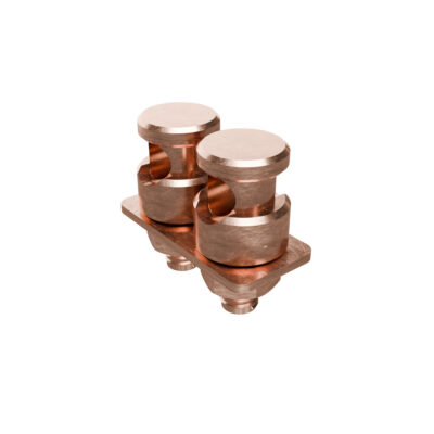497-9 | 497-9 | ΣΦΙΓΚΤΗΡAΣ 2 M10 BIΔEΣ |ΓΙΑ 2 ΑΓΩΓΟΥΣ Φ4-10mm|16-70mm²|Cu