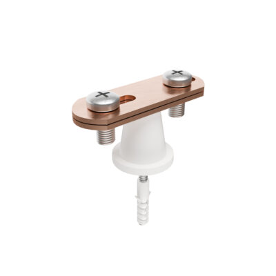 559-9 | 559-9 | ΣΤΗΡΙΓΜΑ ΤΑΙΝΙΑΣ Cu Ως max 50x7mm ΜΕ ΜΑΚΡΥ L36 Pl ΑΠΟΣΤΑΤΗ  & ΒΙΔΑ & ΟΥΠΑ
