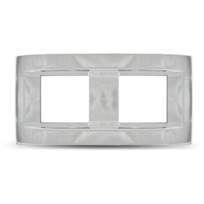 7442.2.TVG.CR Πλαίσιο 2Θ Νίκελ πλαστικό GEYER