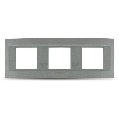 7442.3.T.GG Πλαίσιο 3Θ Γκρι Glitter GEYER