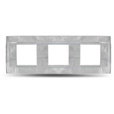 7442.3.TVG.CR Πλαίσιο 3Θ Νίκελ πλαστικό GEYER