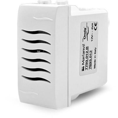 7693.012 Μηχανισμός κουδούνι 12V-8VA λευκός GEYER