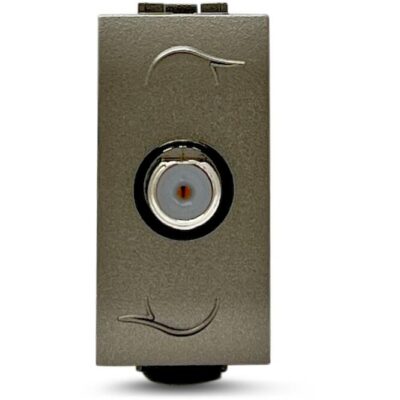 7758.FS.H Μηχανισμός πρίζας SAT direct τερμ. σατινέ GEYER