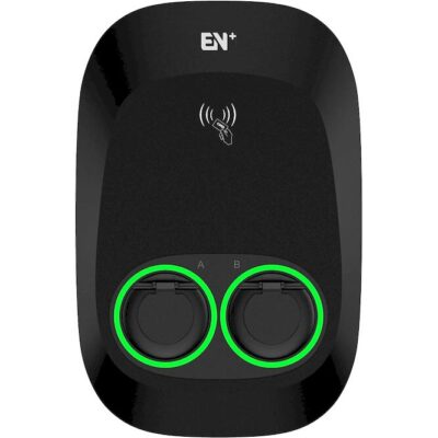 AC022K-BE-45S1 22kW Saro Series, Black, Type 2 Socket, WiFi(2.4GHz) +Ethernet+4G+Βluetooth+RFID+APP, OCPP 1.6 Json GEYER