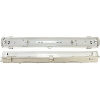FT8S06SH Φωτιστικό για μονόπλευρη λάμπα LED Τ8 1x0.6m IP65 GEYER