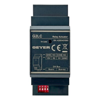 G2LC Ρελέ για χρήση ανοίγματος 2ης κλειδαριάς, φορτίο επαφής έως 10Α GEYER