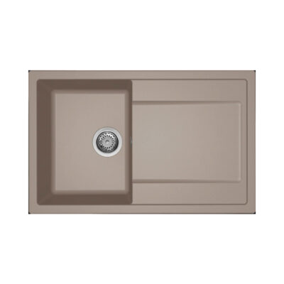 Νεροχύτης κουζίνας LIFE 300 Tortora 43 ELLECI 79x50cm