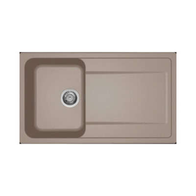 Νεροχύτης κουζίνας LIFE 400 Tortora 43 ELLECI 86x50cm