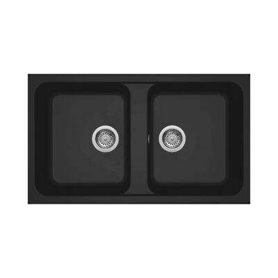 Νεροχύτης κουζίνας LIFE 450 Nero 40 ELLECI 86x50cm