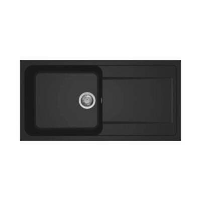 Νεροχύτης κουζίνας LIFE 480 Nero 40 ELLECI 100x50cm