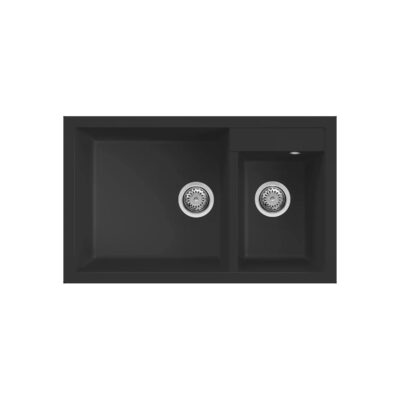 Νεροχύτης κουζίνας QUADRA 440 Nero 40 ELLECI 81,5x50cm