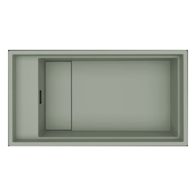 Νεροχύτης κουζίνας DIALOGO 360 Sage Green 82 ELLECI 86x46cm