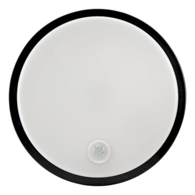 LLS10CB Φωτιστικό LED με αισθητήρα κίνησης 10W 4000K 1000lm IP65 μαύρο GEYER