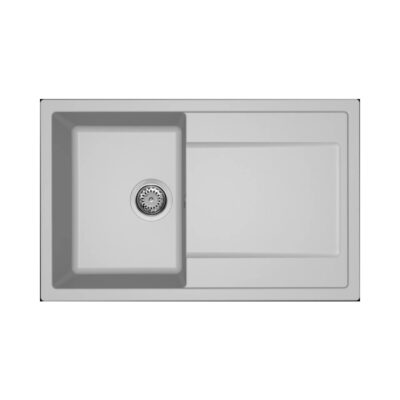 Νεροχύτης κουζίνας LIFE 300 Aluminium 79 ELLECI 79x50cm