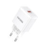 KSC-1258/WHITE ΛΕΥΚΟΣ ΦΟΡΤΙΣΤΗΣ USB 18W fast charging