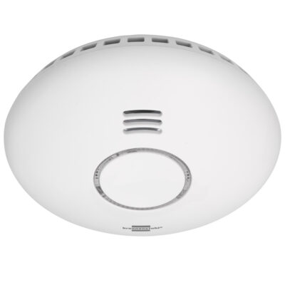 Ανιχνευτής Καπνού και Θερμότητας WiFi brennenstuhl Connect WRHM01 με Ειδοποίηση μέσω Εφαρμογής και Ηχητικό Σήμα 85 dB