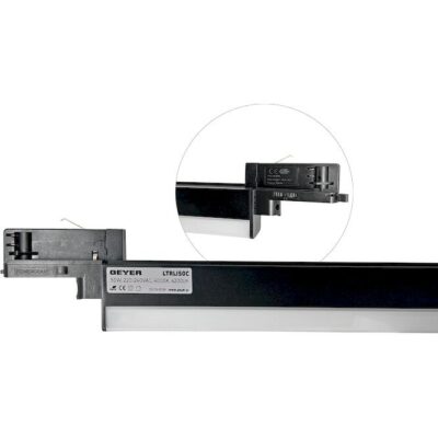 LTRLI50C LED ράγας Innova 50W 4000K 6000lm 1.35m μαύρο GEYER