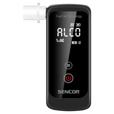 Συσκευή Αλκοτέστ Sencor SCA BA40FC με Οθόνη LCD και Ηχητική Ειδοποίηση