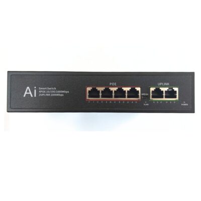 ANGA PS-EG5042B 4 Port 10/100/1000M POE Switch(4+2 Built-in)