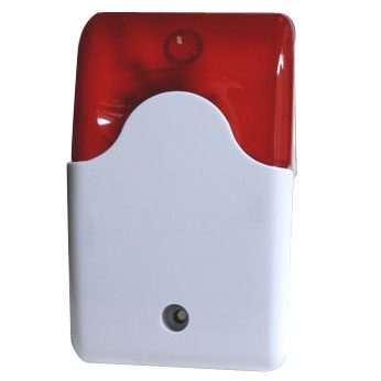 ANGA AG-L103 Εσ.Σειρήνα με κόκκινο flash 108 dB - 12VDC