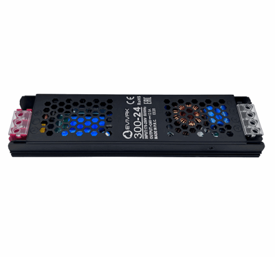 Τροφοδοτικό αλουμινίου slim 300W 24V για ταινία LED EVIVAK