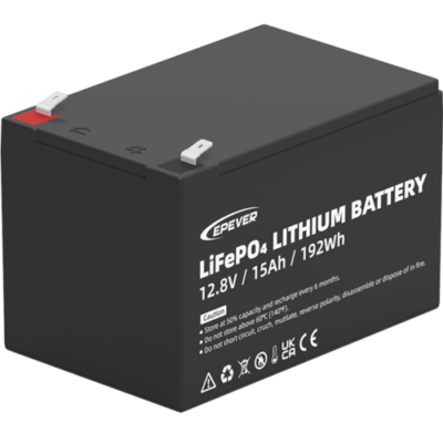 EPEVER EP-LFP1215 ΜΠΑΤΑΡΙΑ ΛΙΘΙΟΥ 192WH 12V EPEVER