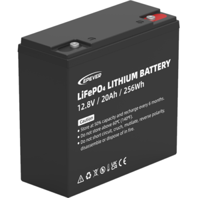 EPEVER EP-LFP1220 ΜΠΑΤΑΡΙΑ ΛΙΘΙΟΥ 256WH 12V EPEVER
