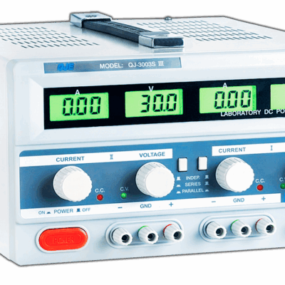 QJ-3005CIII Γραμμικό εργαστηριακό τροφοδοτικό 2 εξόδων 2X0-30V/2X0-5A (12.1.5) AMARAD