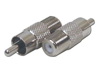 ANGA Adapter RCA αρσενικό σε F θηλυκό