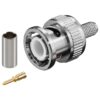 ANGA BNC αρσενικό ΠΡΕΣΣΑΣ ΓΙΑ RG58/5mm/50Ω