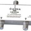 ANGA PS06 Splitter 6 Εξόδων TV/SAT 5-2400MHz Με διέλευση τάσης