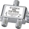 ANGA S505 Μίκτης - Διαχωριστής TV/SAT επιγείου και δορυφορικού σήματος για εσωτερικό χώρο ΑΜΦΙΔΡΟΜΟ