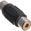 ANGA Adapter RCA θηλυκό σε RCA θηλυκό (Μούφα)