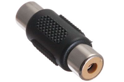 ANGA Adapter RCA θηλυκό σε RCA θηλυκό (Μούφα)