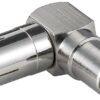 Adapter IEC (TV) αρσ. σε IEC (TV) θηλ. (ορθής γωνίας)