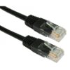 ANGA 1m UTP PATCH CABLE BLACK CAT6E CCA