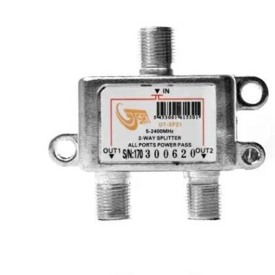 GT-SP21 Splitter 2 x 1 5-2400Mhz ports power pass