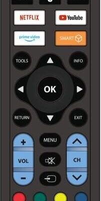 ANGA FREE TV 4 COMBO-V1 (Blister) Τηλεχειριστήριο