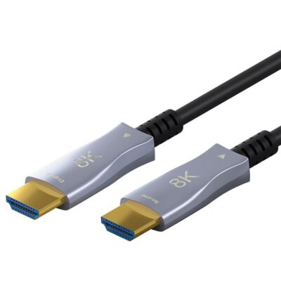 Goobay 30m HDMI Optical Hybrid Ultra High Speed - 2.1 Version 8K/60kHz με Ethernet (Μαύρο)
