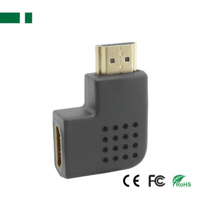 Adapter ANGA PS-A016 HDMI (A) αρσενικό σε HDMI (A) θηλυκό "δεξιός"