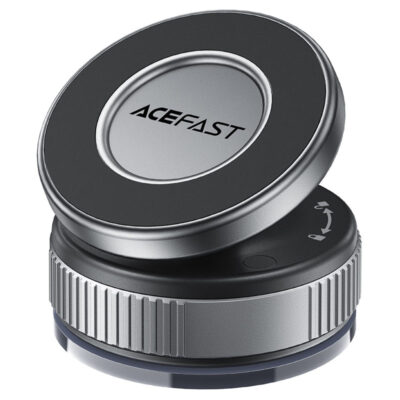 Επιτραπέζια Μαγνητική Βάση Στήριξης Acefast E27 με Δυνατούς Μαγνήτες και Ελεύθερη Περιστροφή και Κλίση Γκρι