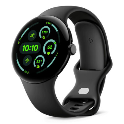 Smartwatch Google Pixel Watch 3 LTE 1,4" OLED GPS eSim NFC IP68 με Δυνατότητα Κλήσεων Obsidian Black