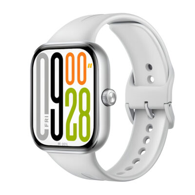 Smartwatch Xiaomi Redmi Watch 5 BHR9381GL 2.07" AMOLED GPS Αδιάβροχο έως 5ATM με Δυνατότητα Κλήσεων Silver Gray