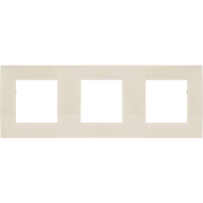 803012G Οριζόντιο 3πλό πλαίσιο Ιβουάρ GEYER