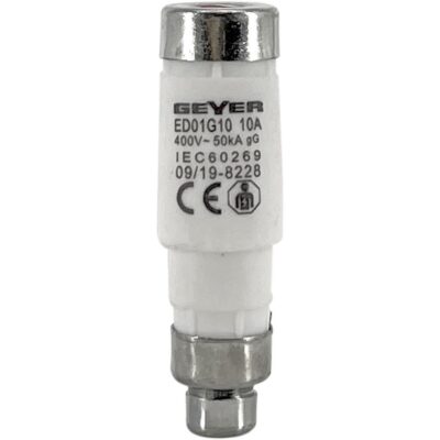 ED01G10 Ασφάλεια ΝΕΟΖΕD D01 10A 50kA GEYER